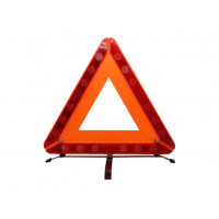 Знак аварийной остановки с аракалом большой ГОСТ 47x47см (метал.подст., пласт.бокс,пласт. аракал)