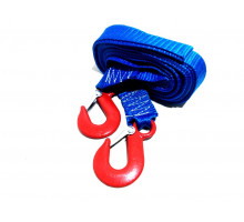 Трос  буксировочный морозоуст.капрон  [ALMEGA]  ( 3,5т., 2крюка, 5 м. )