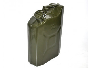 Канистра металлическая 10 литров (зеленая)