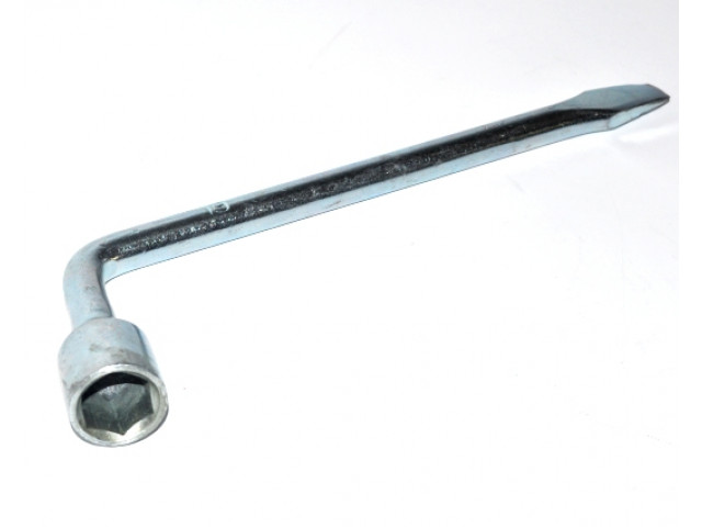 Ключ баллонный Г-образный 19мм L=260мм с лопаткой