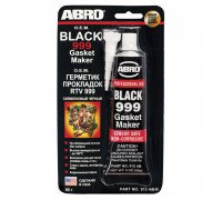 Герметик прокладок ABRO  высокотемпературный, черный , 85г, ОЕМ , 912-AB-R
