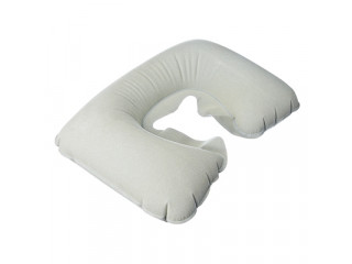 Подушка дорожная надувная ПВХ (размер 19*11*2см)