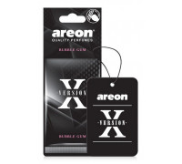 Ароматизатор для авто подвесной "AREON" X-VER PARTY (уп-ка 10шт) (Болгария) аромат- BUBBLE GUM
