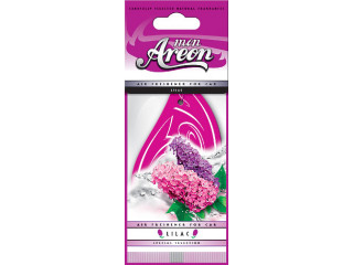 Ароматизатор для авто подвесной "AREON" MON Lilac ,сирень, уп-ка 10 шт цена за 1 шт.