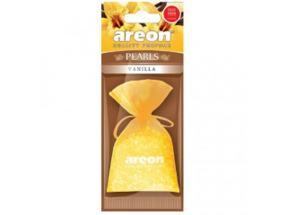 Ароматизатор для авто подвесной мешочек с гранулами "AREON" PEARLS гелевый "Vanilla" (Болгария)