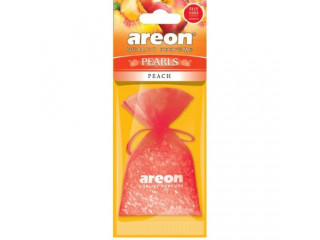 Ароматизатор для авто подвесной мешочек с гранулами "AREON" PEARLS гелевый "Peach" (Болгария)