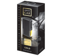 Ароматизатор для авто на дефлектор 'AREON' CAR box 'BLACK STYLE GOLD' (Болгария)