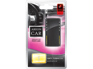 Ароматизатор для авто на дефлектор "AREON" CAR BLISTER аромат - "Anti Tobacco" (Болгария)