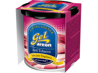 Ароматизатор для авто гелевый в банке "AREON" GEL CAN аромат- антитабак (Болгария)