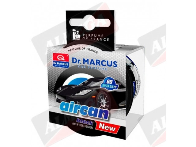 Ароматизатор для авто меловой в банке Dr.Marcus - AIRCAN аромат Black, Польша