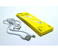 Кабель USB разъем-Apple Lightning ,1метр, белый в коробке