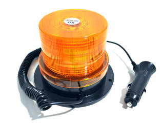 Маячок проблесковый светодиодный на магните 12-24V (стробоскоп) h-90мм, L- 130мм 40-LED в прикуриват