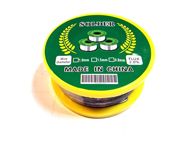 Припой в намотке большой