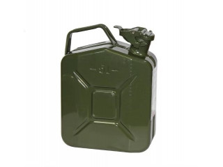 Канистра металлическая 5 литров (зеленая)