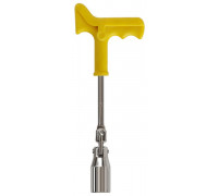 Ключ свечной 21мм. шарнирный с резиновым уплотнителем