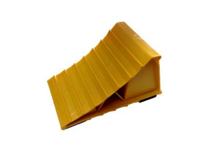 Башмак противооткатный пластиковый желтый
