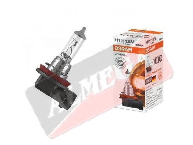 Автолампа H1 12V 55W PGJ19-2 Original line (коробка) OSRAM 64211