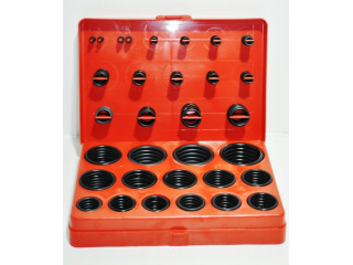 Набор резиновых колец масло-бензостойкие (347 предмета) красный кейс