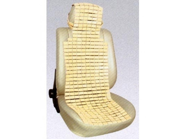 Накидка на сиденье FC-051 из бамбука, плоские прямоугольники