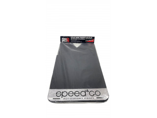 Брызговик универсальный ALMEGA - SPEED@GO с утяжелителем, (большие, цвет-черный) 4шт в комплекте