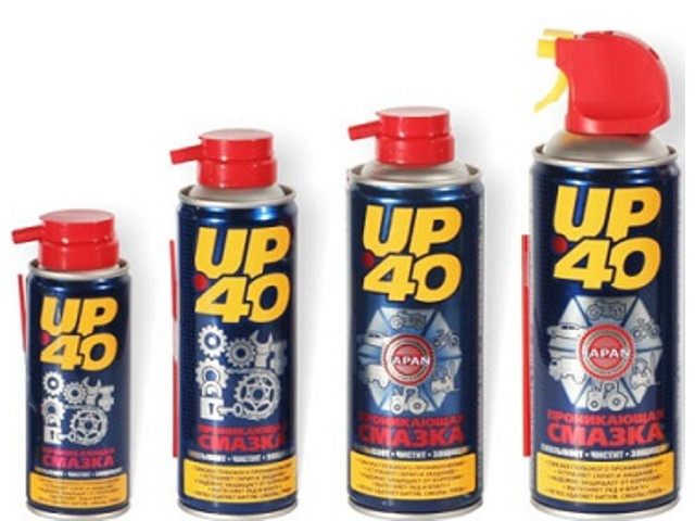 Смазка универсальная UP-40 проникающая, многоцелевая 100 ml.