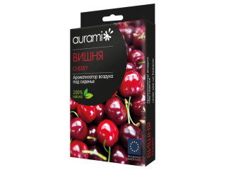 Ароматизатор для авто под сиденье AURAMI - ORGANIC (аромат - вишня)