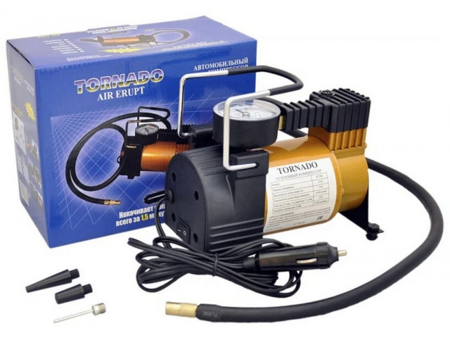 Компрессор автомобильный  АС-580т (поршневой) пластмассовый корпус, 35 л/мин