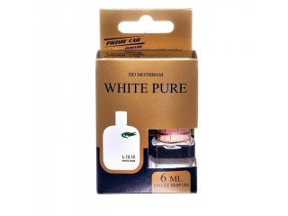 Ароматизатор для авто подвесной флакон деревянной крышкой Prime car 6мл., Perfume- White Pure/Blanc