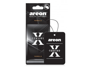 Ароматизатор для авто подвесной "AREON" X-VER VANILLA, уп-ка 10 шт цена за 1 шт.