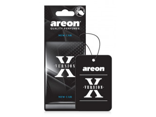 Ароматизатор для авто подвесной "AREON" X-VER NEW CAR, уп-ка 10 шт цена за 1 шт.