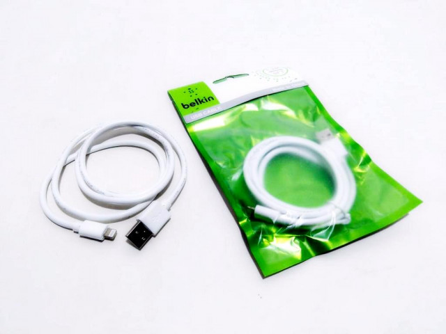 Кабель  'BELKIN' USB разъем-Apple Lightning ,1,2метра, в пакете