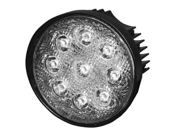 Фара светодиодная противотуманная-прожектор "MK2009" 27Вт WHITE(130х60х105),9 диоидов