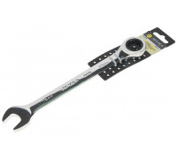 Ключ комбинированный трещоточный  8мм (на держателе) ЭВРИКА