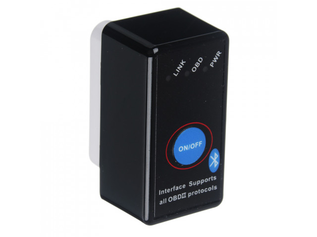 1Сканер диагностический ELM327 OBD-II, Bluetooth версия 1,5