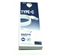 Кабель USB разъем-Type-C  1метр, белый