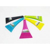 Скребок для льда  SAPHIRE морозоустойчивый пластик, 18 x 8 x 1.8 см. уп-ка 24шт.