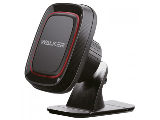 Держатель мобильного телефона WALKER CX-008 магнитный на панель, черный