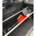 Лопата автомобильная для снега совковая металл длина-65см,размер ковша-19x20см,V-ручка,оранж уп 5 шт