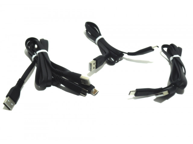 Кабель USB  TYPE-C    1метр, быстрая зарядка , силиконовый , черный без коробки