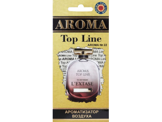 Ароматизатор для авто подвесной картонный парфюмированный AROMA TOP LINE по мотивам EXTASE