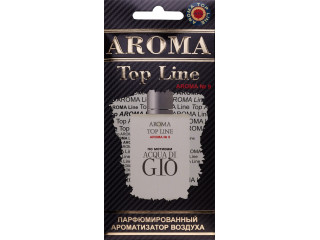Ароматизатор для авто подвесной картонный парфюмированный AROMA TOP LINE по мотивам Acqua di gio