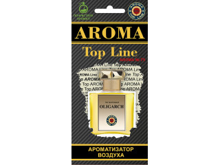 Ароматизатор для авто подвесной картонный парфюмированный AROMA TOP LINE по мотивам OLIGARCH