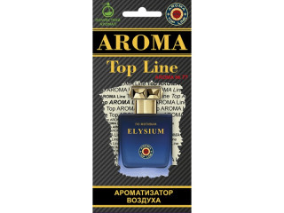 Ароматизатор для авто подвесной картонный парфюмированный AROMA TOP LINE по мотивам ELYSIUM