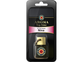 Ароматизатор для авто подвесной флакон парфюмированный AROMA TOP LINE по мотивам Nina