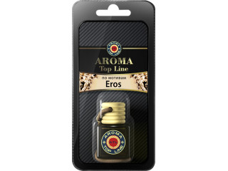 Ароматизатор для авто подвесной флакон парфюмированный AROMA TOP LINE по мотивам Eros woman