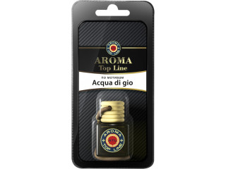 Ароматизатор для авто подвесной флакон парфюмированный AROMA TOP LINE по мотивам Aqua di Gio