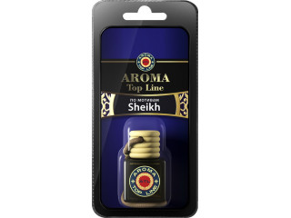 Ароматизатор для авто подвесной флакон парфюмированный AROMA TOP LINE по мотивам SHEIKH