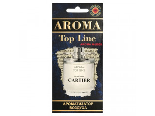 Ароматизатор для авто подвесной картонный парфюмированный AROMA TOP LINE по мотивам CARTIER