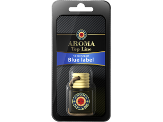 Ароматизатор для авто подвесной флакон парфюмированный AROMA TOP LINE по мотивам BLUE LABEL