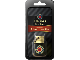 Ароматизатор для авто подвесной флакон парфюмированный AROMA TOP LINE по мотивам TOBACCO VANILA